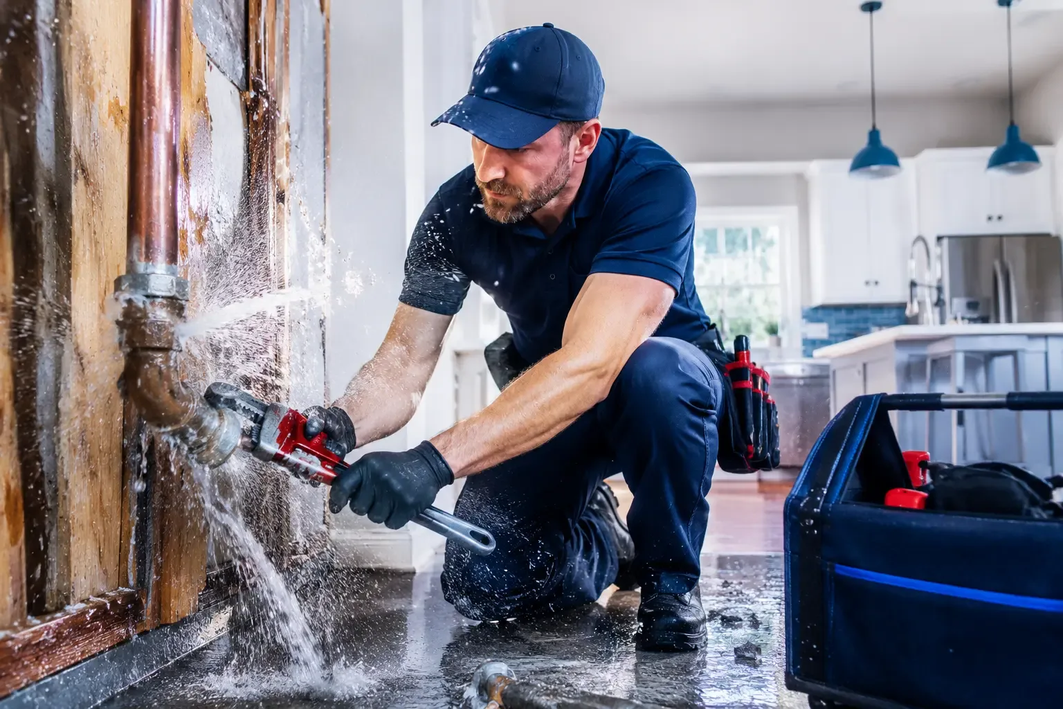 Local emergency pipe repair professionals in Bluffs, IL